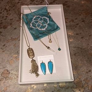 Kendra Scott | long necklace In gold